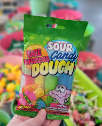 Face Twisters Sour Candy Dough 3.85oz 12ct